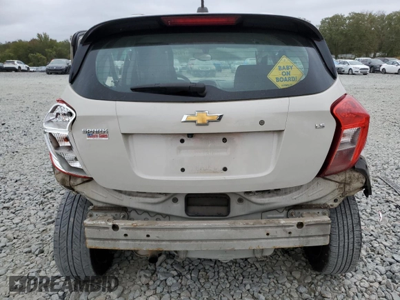 2016 Chevrolet Spark LS with VIN KL8CB6SA0GC563535, listed as a Copart auction lot 79266944 with 86,056 mi miles and Salvage Title. Bid and sale history available at carsss.com. Image 6.