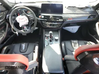 2022 BMW 5 Series with VIN WBS73CH01NCJ52802, listed as a Copart auction lot 73005874 with Not provided miles and Salvage title. Bid and sale history available at DreamBid. Image 8.