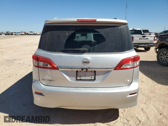 2014 Nissan Quest SV z VIN JN8AE2KP3E9100936, wystawiony jako Copart lot #46154645 z przebiegiem 129 084 mil mil oraz Szkoda całkowita • Salvage title. Historia ofert i sprzedaży dostępna na DreamBid. Obrazek 6.