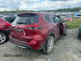 2020 Nissan Rogue S with VIN 5N1AT2MVXLC731773, listed as a Copart auction lot 62830624 with 68,407 mi miles and Salvage Title. Bid and sale history available at carsss.com. Image 3.