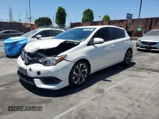2016 Scion iM with VIN JTNKARJE3GJ523114, listed as a Copart auction lot 62966065 with 141,177 mi miles and Salvage title. Bid and sale history available at DreamBid. Image 1.