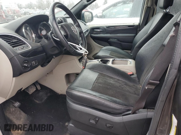 2019 Dodge Grand Caravan SXT with VIN 2C4RDGCGXKR518476, listed as a Copart auction lot 52341455 with 59,102 mi miles and Salvage Title. Bid and sale history available at DreamBid. Image 7.
