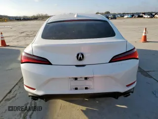 2025 Acura Integra with VIN 19UDE4H22SA001665, listed as a Copart auction lot 46702875 with 6,408 mi miles and Salvage Title. Bid and sale history available at DreamBid. Image 6.