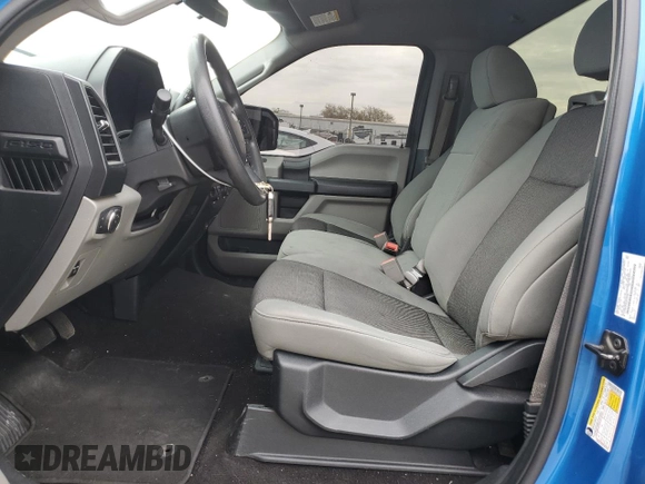 2020 Ford F-150 XL with VIN 1FTMF1C54LKF27495, listed as a Copart auction lot 50163175 with 113,897 mi miles and Salvage Title. Bid and sale history available at carsss.com. Image 7.