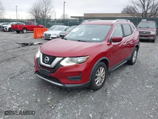 2017 Nissan Rogue SL with VIN JN8AT2MV6HW267377, listed as a IAAI auction lot 41143466 with 200,964 mi miles. Bid and sale history available at carsss.com. Image 2.