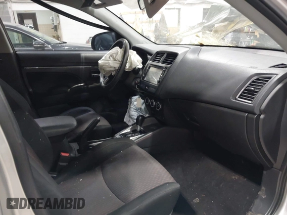 2018 Mitsubishi Outlander Sport ES 2.0 with VIN JA4AP3AUXJU022305, listed as a IAAI auction lot 41662767 with 43,527 mi miles. Bid and sale history available at carsss.com. Image 5.