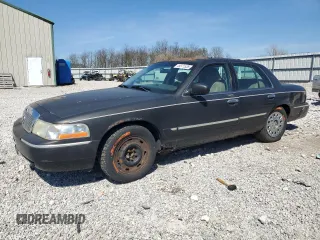 2003 Mercury Grand Marquis GS Convenience with VIN 2MEFM74W03X638534, listed as a Copart auction lot 49371535 with 335,360 mi miles and Salvage Title. Bid and sale history available at DreamBid. Image 1.