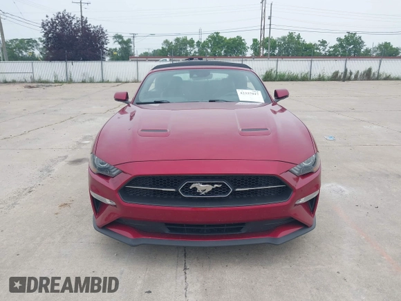 2019 Ford Mustang EcoBoost z VIN 1FATP8UH7K5148035, wystawiony jako IAAI lot #42337017 z przebiegiem 47 580 mil mil oraz . Historia ofert i sprzedaży dostępna na DreamBid. Obrazek 12.