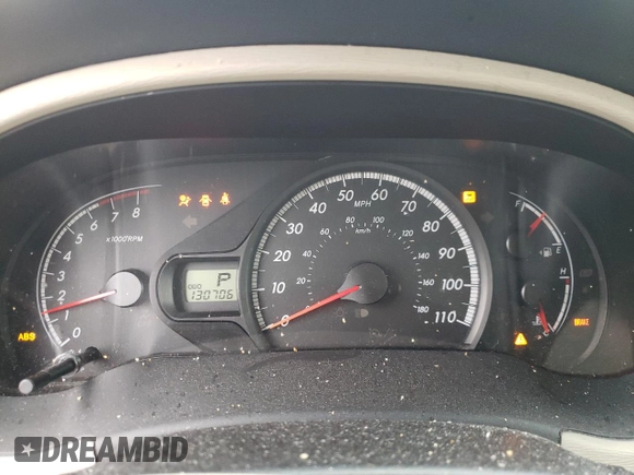 2014 Toyota Sienna LE AAS with VIN 5TDKK3DC7ES466988, listed as a Copart auction lot 53277255 with 130,706 mi miles and Salvage Title. Bid and sale history available at carsss.com. Image 9.