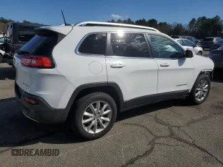 2016 Jeep Cherokee Limited with VIN 1C4PJMDB6GW261526, listed as a Copart auction lot 50379155 with 109,638 mi miles and Salvage title. Bid and sale history available at DreamBid. Image 3.