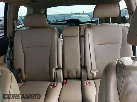 2012 Toyota Highlander Hybrid Limited with VIN JTEDC3EH5C2010262, listed as a Copart auction lot 44388965 with 166,019 mi miles and Salvage Title. Bid and sale history available at carsss.com. Image 10.