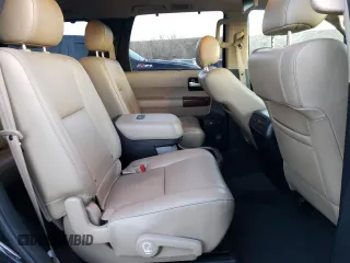 2012 Toyota Sequoia Platinum with VIN 5TDDY5G14CS065313, listed as a Copart auction lot 85329514 with 152,313 mi miles and Salvage Title. Bid and sale history available at carsss.com. Image 11.
