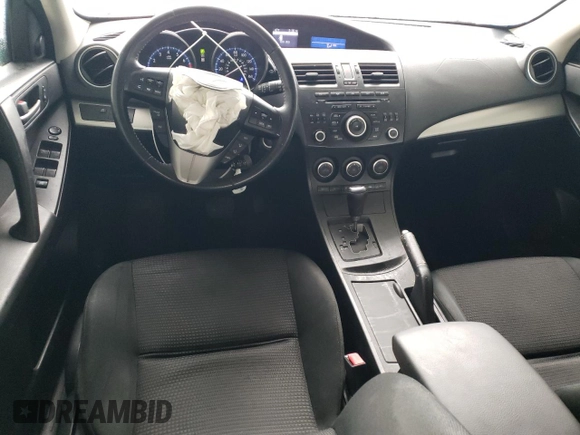 2013 Mazda 3 i Touring with VIN JM1BL1LP1D1831439, listed as a Copart auction lot 48286985 with 107,304 mi miles and Salvage Title. Bid and sale history available at carsss.com. Image 8.