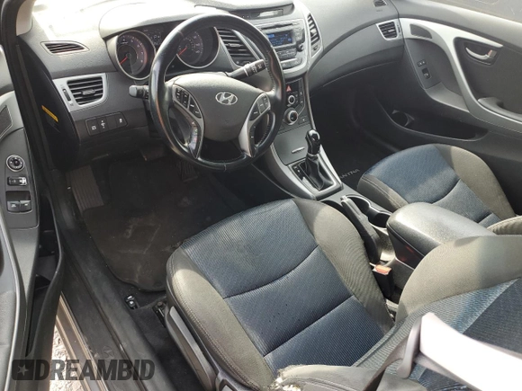 2014 Hyundai Elantra z VIN KMHDH6AH8EU026374, wystawiony jako Copart lot #56254775 z przebiegiem 162 507 mil mil oraz Tytuł czysty. Historia ofert i sprzedaży dostępna na DreamBid. Obrazek 8.
