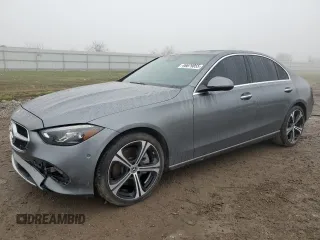 2024 Mercedes-Benz C C 300 with VIN W1KAF4GB3RR183748, listed as a Copart auction lot 46679855 with Not Provided miles and Salvage Title. Bid and sale history available at carsss.com. Image 1.