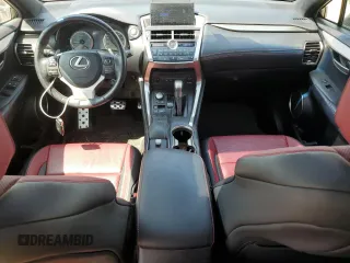 2015 Lexus NX 200t with VIN JTJBARBZ0F2042359, listed as a Copart auction lot 60985705 with 147,584 mi miles and Salvage title. Bid and sale history available at DreamBid. Image 8.