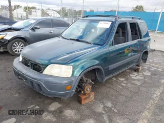 2001 Honda CR-V LX with VIN JHLRD28411S004985, listed as a IAAI auction lot 41735083 with 228,777 mi miles. Bid and sale history available at carsss.com. Image 17.