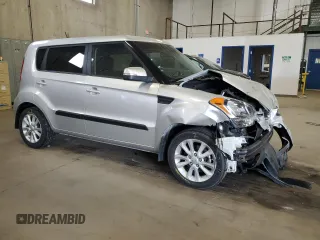 2012 Kia Soul + with VIN KNDJT2A66C7386879, listed as a Copart auction lot 54155375 with 40,043 mi miles and Salvage Title. Bid and sale history available at DreamBid. Image 4.