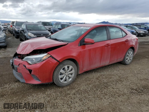 2016 Toyota Corolla L with VIN 2T1BURHE0GC687269, listed as a Copart auction lot 48049545 with 82,084 mi miles and Salvage title. Bid and sale history available at DreamBid. Image 1.