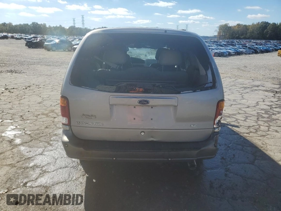 2002 Ford Windstar SEL with VIN 2FMDA53432BB05185, listed as a Copart auction lot 80389234 with 166,397 mi miles and Salvage title. Bid and sale history available at DreamBid. Image 6.