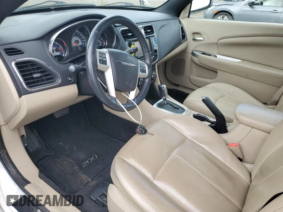 2011 Chrysler 200 Limited with VIN 1C3BC7EG6BN623812, listed as a Copart auction lot 55595095 with 94,843 mi miles and Salvage Title. Bid and sale history available at DreamBid. Image 8.