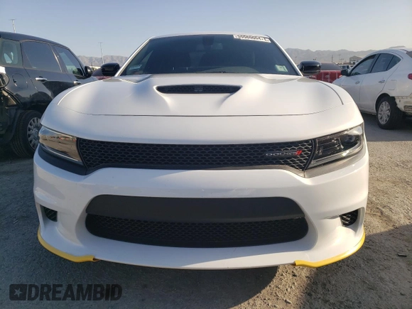 2023 Dodge Charger GT with VIN 2C3CDXHG7PH639336, listed as a Copart auction lot 55560004 with 3,968 mi miles and Salvage Title. Bid and sale history available at carsss.com. Image 5.