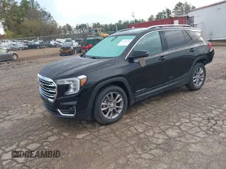 2022 GMC Terrain SLT z VIN 3GKALPEV7NL271077, wystawiony jako IAAI lot #41844024 z przebiegiem 74 823 mil mil oraz . Historia ofert i sprzedaży dostępna na DreamBid. Obrazek 2.