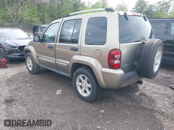 2005 Jeep Liberty Limited z VIN 1J4GK58K05W593417, wystawiony jako IAAI lot #41811582 z przebiegiem 116 027 mil mil oraz . Historia ofert i sprzedaży dostępna na DreamBid. Obrazek 3.