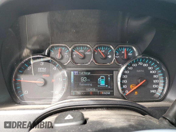 2015 Chevrolet Silverado 1500 LT with VIN 1GCVKREC4FZ395330, listed as a Copart auction lot 51256155 with 163,608 mi miles and Clean Title. Bid and sale history available at carsss.com. Image 9.