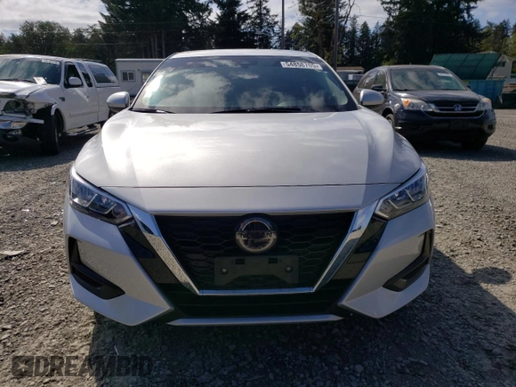 2023 Nissan Sentra SV with VIN 3N1AB8CV3PY317715, listed as a Copart auction lot 54858705 with 25,658 mi miles and Salvage Title. Bid and sale history available at DreamBid. Image 5.