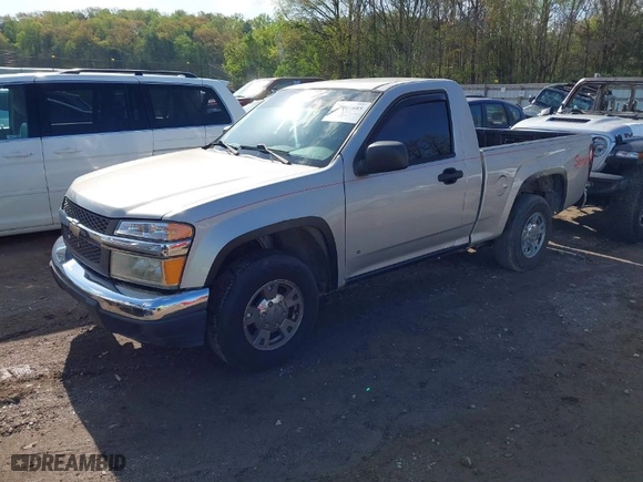 2007 Chevrolet Colorado Work Truck with VIN 1GCCS149878123398, listed as a IAAI auction lot 41991685 with 263,328 mi miles. Bid and sale history available at carsss.com. Image 2.