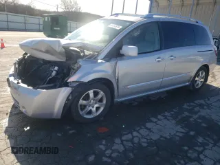 2009 Nissan Quest with VIN 5N1BV28U99N101708, listed as a Copart auction lot 50184975 with Not Provided miles and Salvage Title. Bid and sale history available at carsss.com. Image 1.