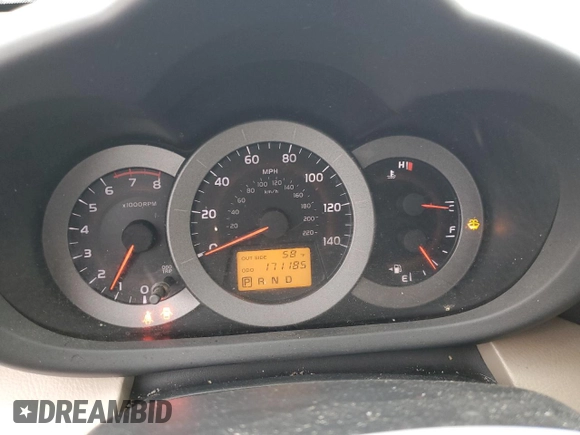 2008 Toyota RAV4 with VIN JTMZD35V185116341, listed as a Copart auction lot 51270155 with 171,185 mi miles and Salvage Title. Bid and sale history available at carsss.com. Image 9.