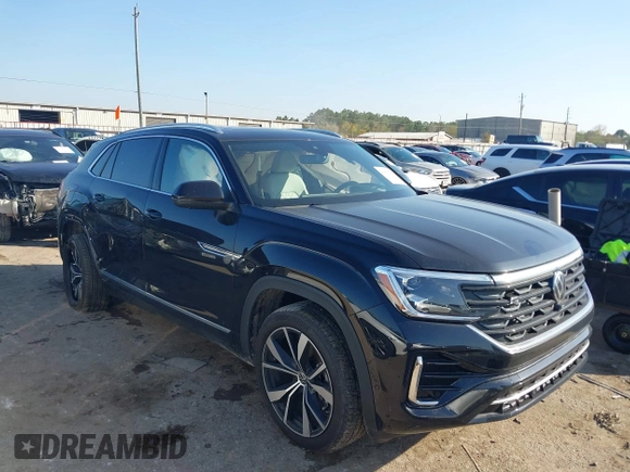 2024 Volkswagen Atlas SEL Premium R-Line z VIN 1V2FE2CA4RC261573, wystawiony jako IAAI lot #41156885 z przebiegiem 1 430 mil mil oraz . Historia ofert i sprzedaży dostępna na DreamBid. Obrazek 1.