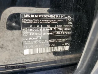 2002 Mercedes-Benz M 320/430/500 z VIN 4JGAB54E12A323838, wystawiony jako Copart lot #59057205 z przebiegiem 141 574 mil mil oraz Czysty tytuł • Clean title. Historia ofert i sprzedaży dostępna na DreamBid. Obrazek 12.