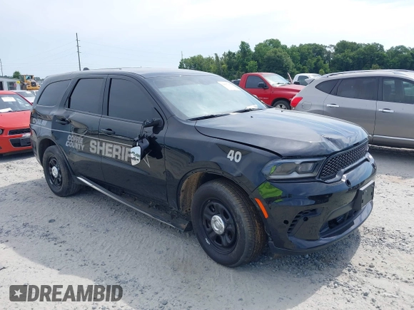 2023 Dodge Durango Pursuit z VIN 1C4SDJFT1PC692427, wystawiony jako IAAI lot #39687263 z przebiegiem 4 524 mil mil oraz . Historia ofert i sprzedaży dostępna na DreamBid. Obrazek 1.