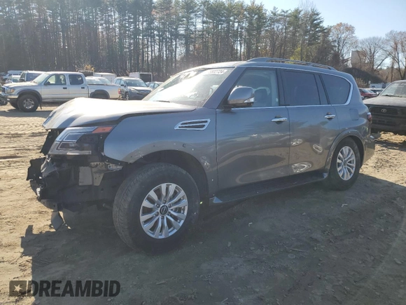 2023 Nissan Armada SV with VIN JN8AY2AC4P9182023, listed as a Copart auction lot 78802724 with 29,440 mi miles and Non Repairable. Bid and sale history available at carsss.com. Image 1.