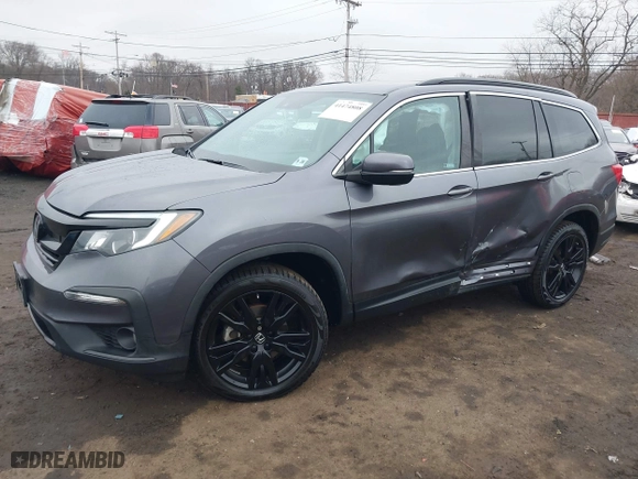 2021 Honda Pilot Special Edition with VIN 5FNYF6H2XMB093479, listed as a IAAI auction lot 41474808 with 47,231 mi miles. Bid and sale history available at carsss.com. Image 19.