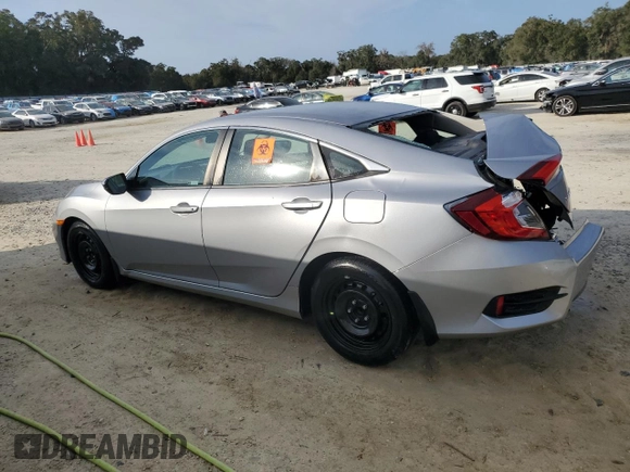 2019 Honda Civic LX with VIN 2HGFC2F64KH598215, listed as a Copart auction lot 41570505 with 33,768 mi miles and Non Repairable. Bid and sale history available at DreamBid. Image 2.