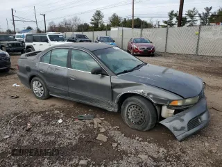2003 Mitsubishi Galant ES with VIN 4A3AA46G93E160573, listed as a Copart auction lot 46107495 with Not Provided miles and Salvage Title. Bid and sale history available at DreamBid. Image 4.