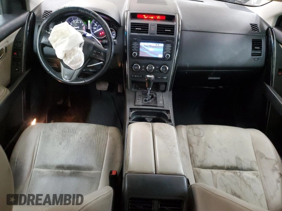 2015 Mazda CX-9 Sport with VIN JM3TB2BV9F0458308, listed as a Copart auction lot 53378565 with 176,095 mi miles and Salvage Title. Bid and sale history available at carsss.com. Image 8.