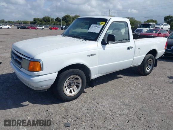 1997 Ford Ranger XLT with VIN 1FTCR10A9VUC16270, listed as a IAAI auction lot 41711036 with 172,726 mi miles. Bid and sale history available at carsss.com. Image 2.