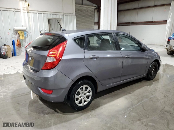 2013 Hyundai Accent GL with VIN KMHCT5AE6DU129091, listed as a Copart auction lot 52282095 with 203,493 mi miles and Salvage Title. Bid and sale history available at carsss.com. Image 3.