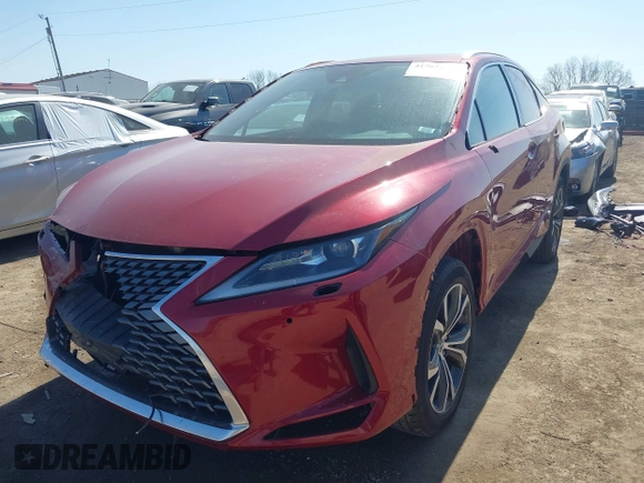 2021 Lexus RX with VIN 2T2HZMDAXMC268550, listed as a IAAI auction lot 41762439 with 49,822 mi miles. Bid and sale history available at carsss.com. Image 18.