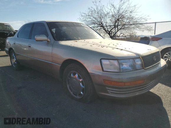1994 Lexus LS z VIN JT8UF11E1R0205273, wystawiony jako Copart lot #43236585 z przebiegiem 130 052 mil mil oraz Szkoda całkowita • Salvage title. Historia ofert i sprzedaży dostępna na DreamBid. Obrazek 4.