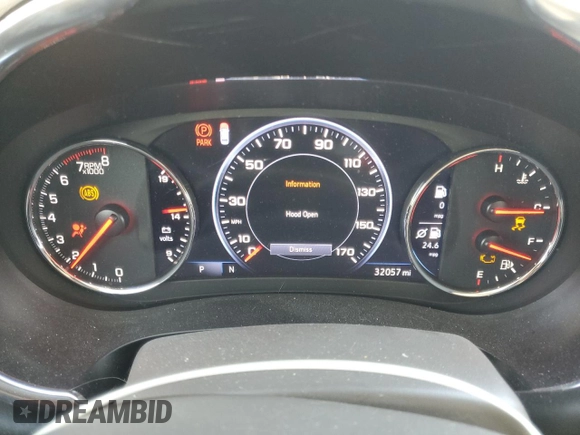2022 Chevrolet Malibu Premier with VIN 1G1ZE5SX0NF107207, listed as a Copart auction lot 88639195 with 32,057 mi miles and Salvage Title. Bid and sale history available at DreamBid. Image 9.
