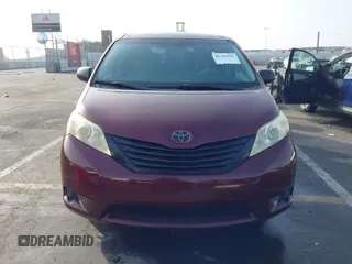 2011 Toyota Sienna with VIN 5TDZK3DCXBS157316, listed as a IAAI auction lot 41240896 with 117,437 mi miles. Bid and sale history available at carsss.com. Image 12.