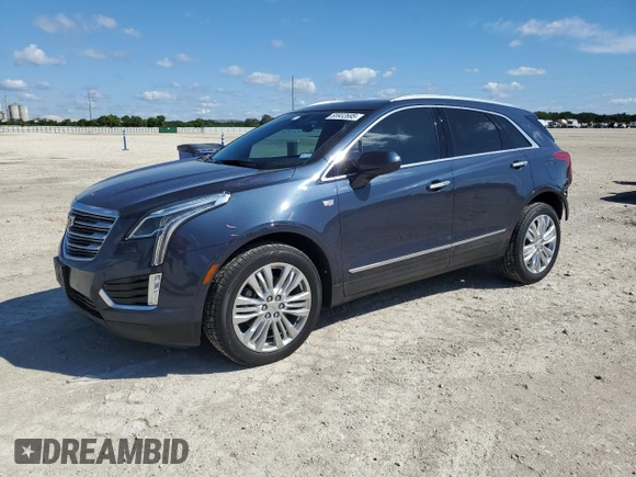 2018 Cadillac XT5 Premium Luxury FWD z VIN 1GYKNERS3JZ133029, wystawiony jako Copart lot #55932695 z przebiegiem 93 098 mil mil oraz Szkoda całkowita • Salvage title. Historia ofert i sprzedaży dostępna na DreamBid. Obrazek 1.
