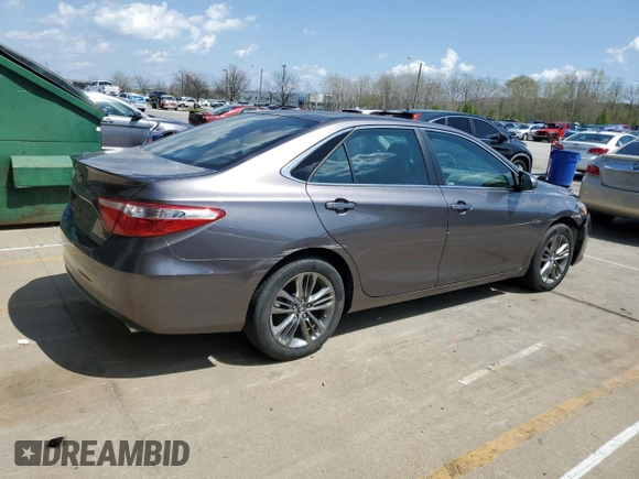 2017 Toyota Camry XLE with VIN 4T1BF1FK4HU287171, listed as a Copart auction lot 52153815 with 104,934 mi miles and Salvage Title. Bid and sale history available at carsss.com. Image 3.