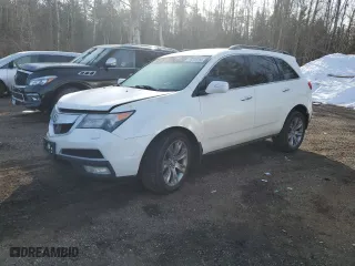 2012 Acura MDX Advance/Entertainment Pkg with VIN 2HNYD2H89CH003244, listed as a Copart auction lot 48246355 with 247,465 mi miles and Salvage Title. Bid and sale history available at carsss.com. Image 1.